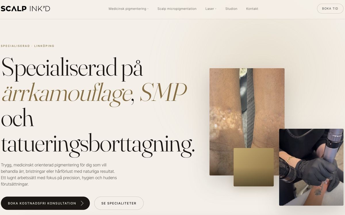SCALP ink&rsquo;d &mdash; startsidan p&aring; scalpinkd.se