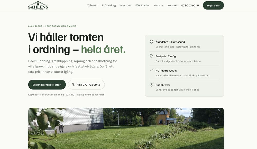 Sahléns Fastighetsservice